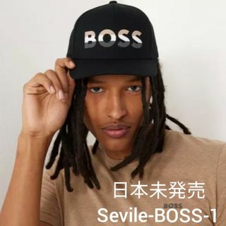 BOSS - 大谷選手愛用 BOSS 3色ロゴ日本未発売 キャップ Sevile-BOSS-1