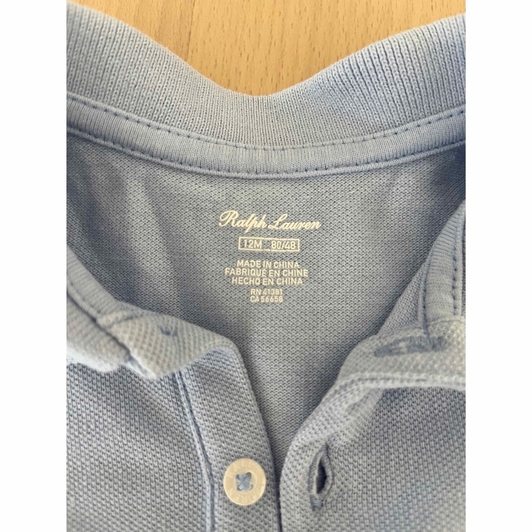 Ralph Lauren(ラルフローレン)のラルフローレン　ワンピース　サイズ80 キッズ/ベビー/マタニティのベビー服(~85cm)(ワンピース)の商品写真