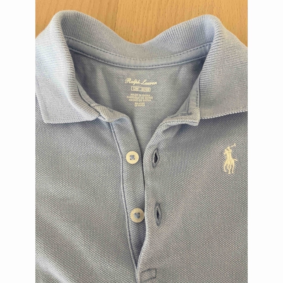 Ralph Lauren(ラルフローレン)のラルフローレン　ワンピース　サイズ80 キッズ/ベビー/マタニティのベビー服(~85cm)(ワンピース)の商品写真