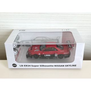 《新品箱付》1:64 日産 スカイラインR34 ミニカー(ミニカー)