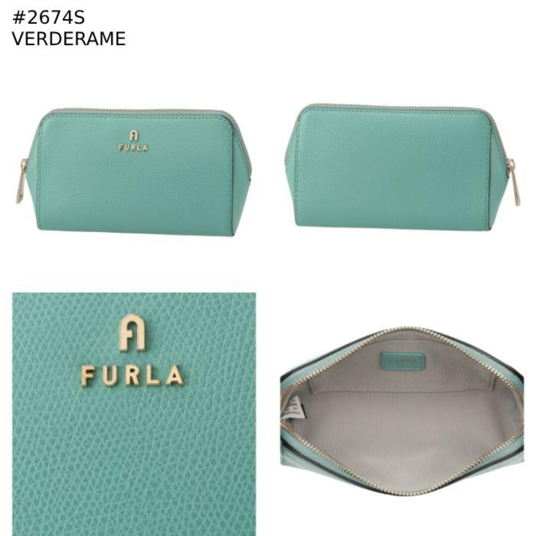 Furla(フルラ)のフルラ FURLA 化粧ポーチ CAMELIA ミディアム コスメポーチ WE00449 ARE000  レディースのファッション小物(ポーチ)の商品写真