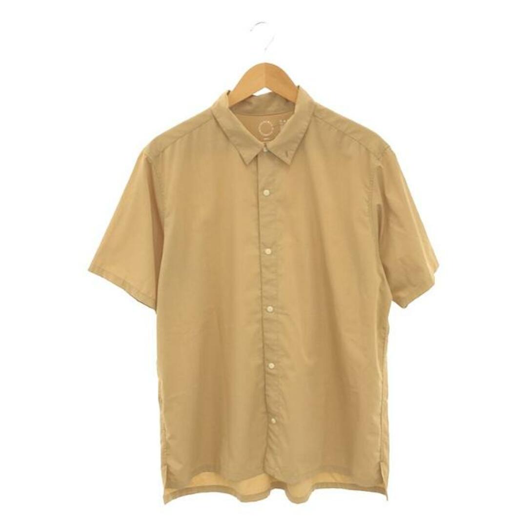 U.L. HIKE & BACKPACKING / 山と道 | Bamboo Short Sleeve Shirt バンブー 半袖シャツ | L | ベージュ | メンズ メンズのトップス(Tシャツ/カットソー(半袖/袖なし))の商品写真