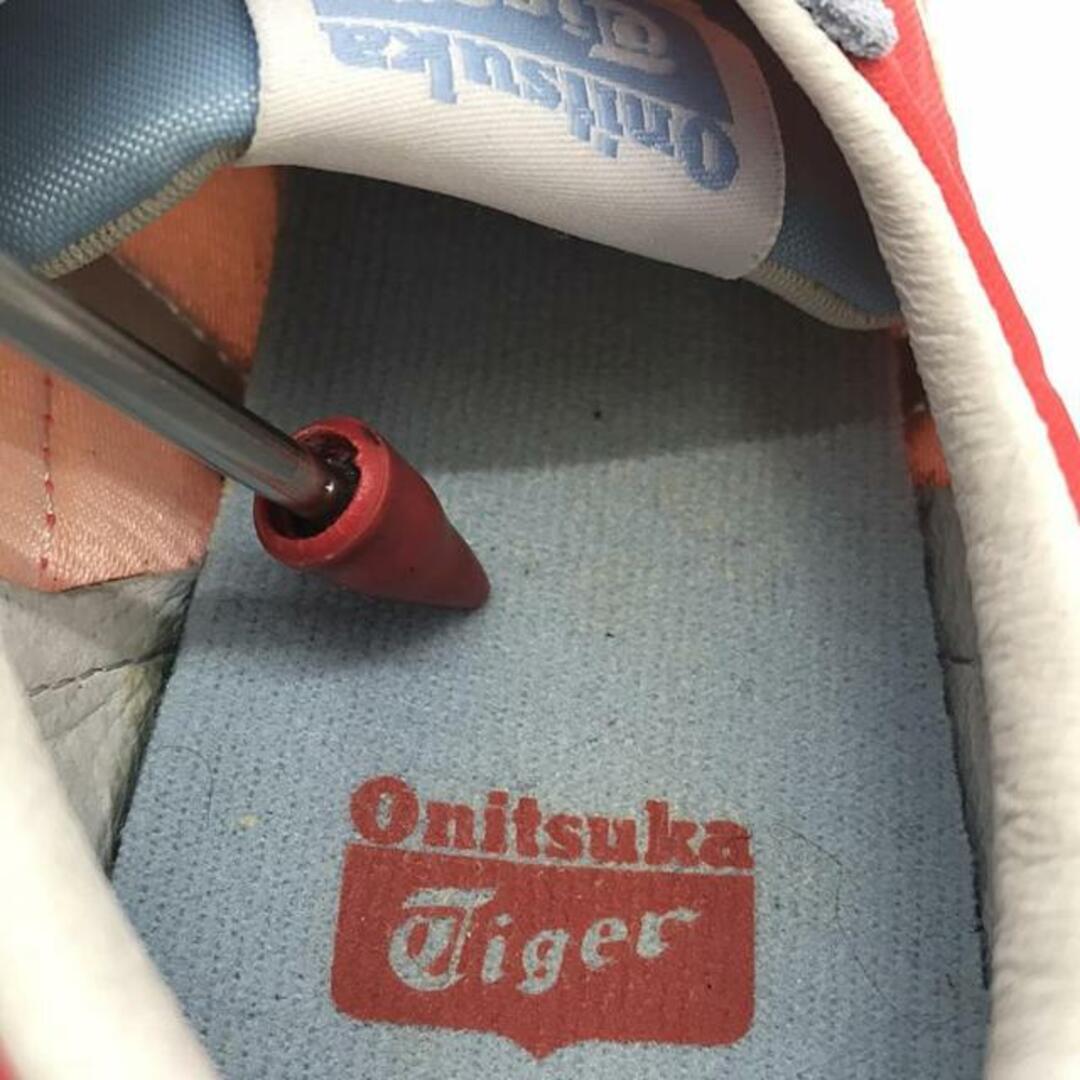 Onitsuka Tiger(オニツカタイガー)のOnitsuka Tiger / オニツカタイガー | TH109L SERRANO セラーノ スニーカー | 24 | オレンジ/ライトブルー | レディース レディースの靴/シューズ(スニーカー)の商品写真