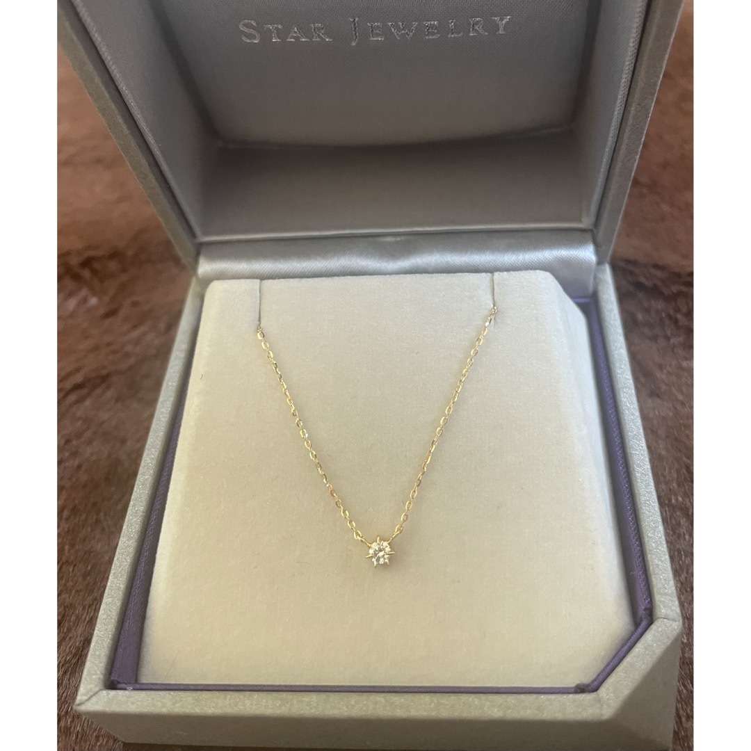 STAR JEWELRY(スタージュエリー)のスタージュエリー　ダイヤネックレス　k18 レディースのアクセサリー(ネックレス)の商品写真