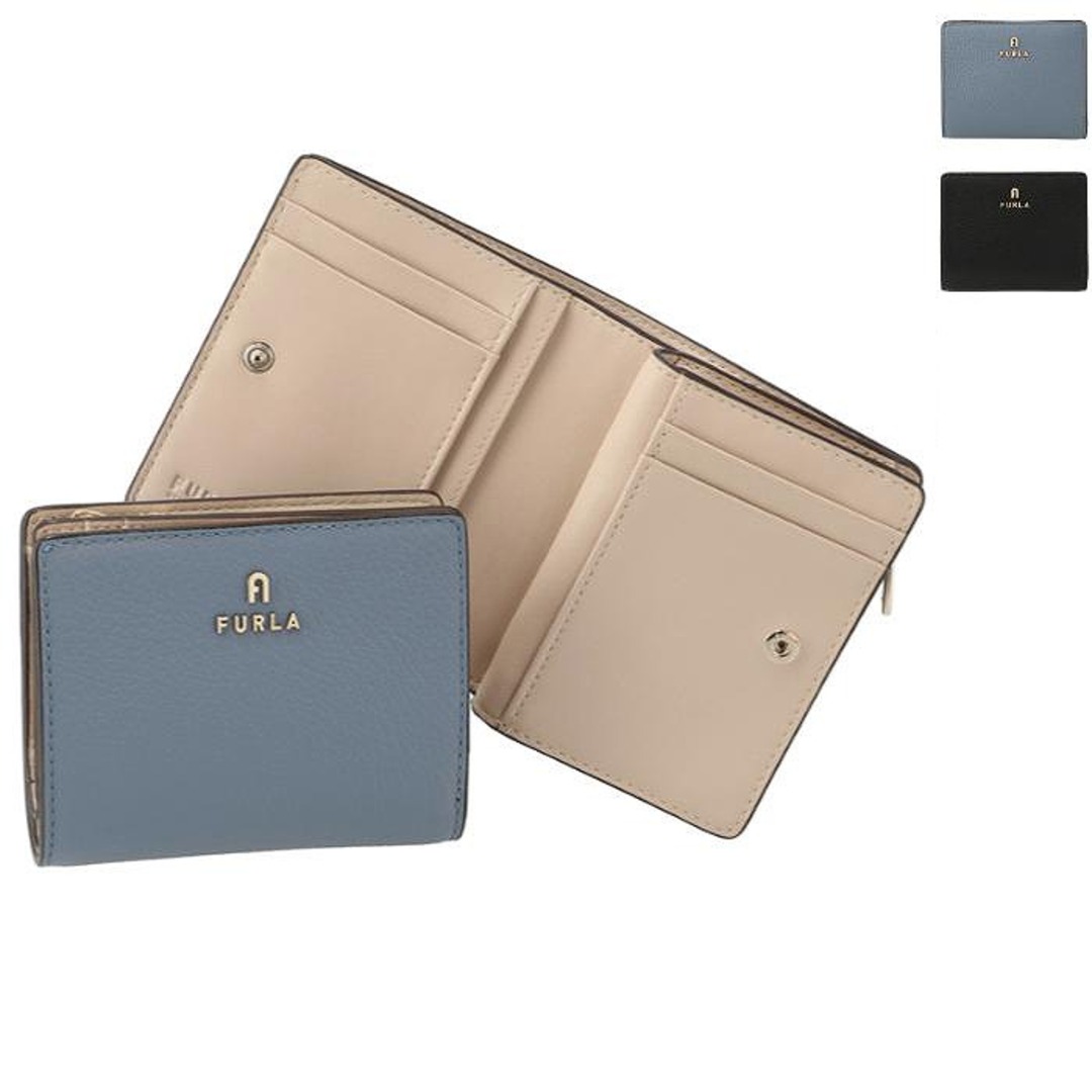 FURLA - フルラ FURLA 財布 二つ折り S CAMELIA コンパクト FURLA - フルラ FURLA 財布 二つ折り S CAMELIA コンパクト