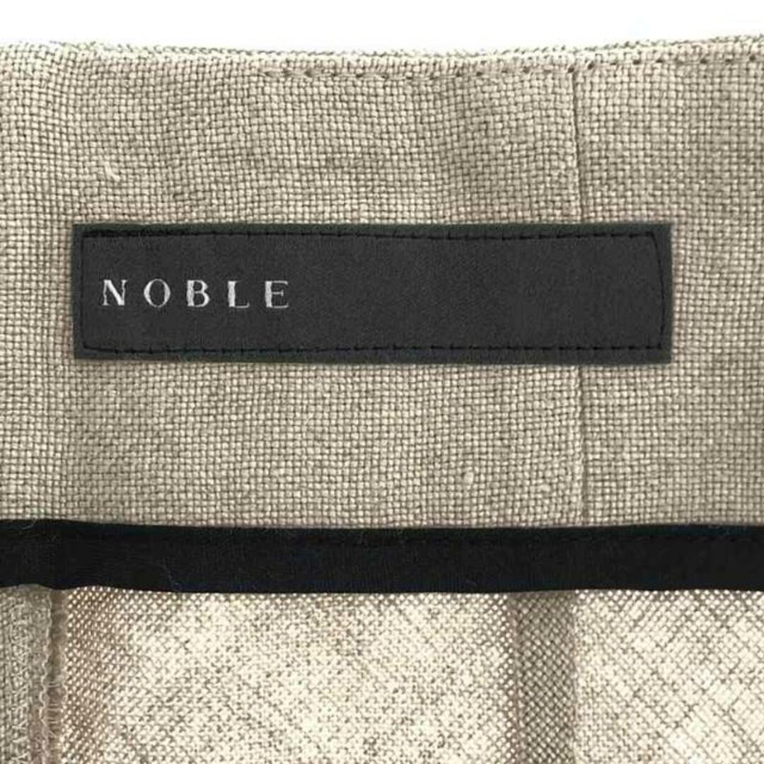 Noble(ノーブル)の【新品】  NOBLE / ノーブル | 2022SS | ドンゴロスAラインスリットスカート | 38 | ベージュ | レディース レディースのスカート(ロングスカート)の商品写真