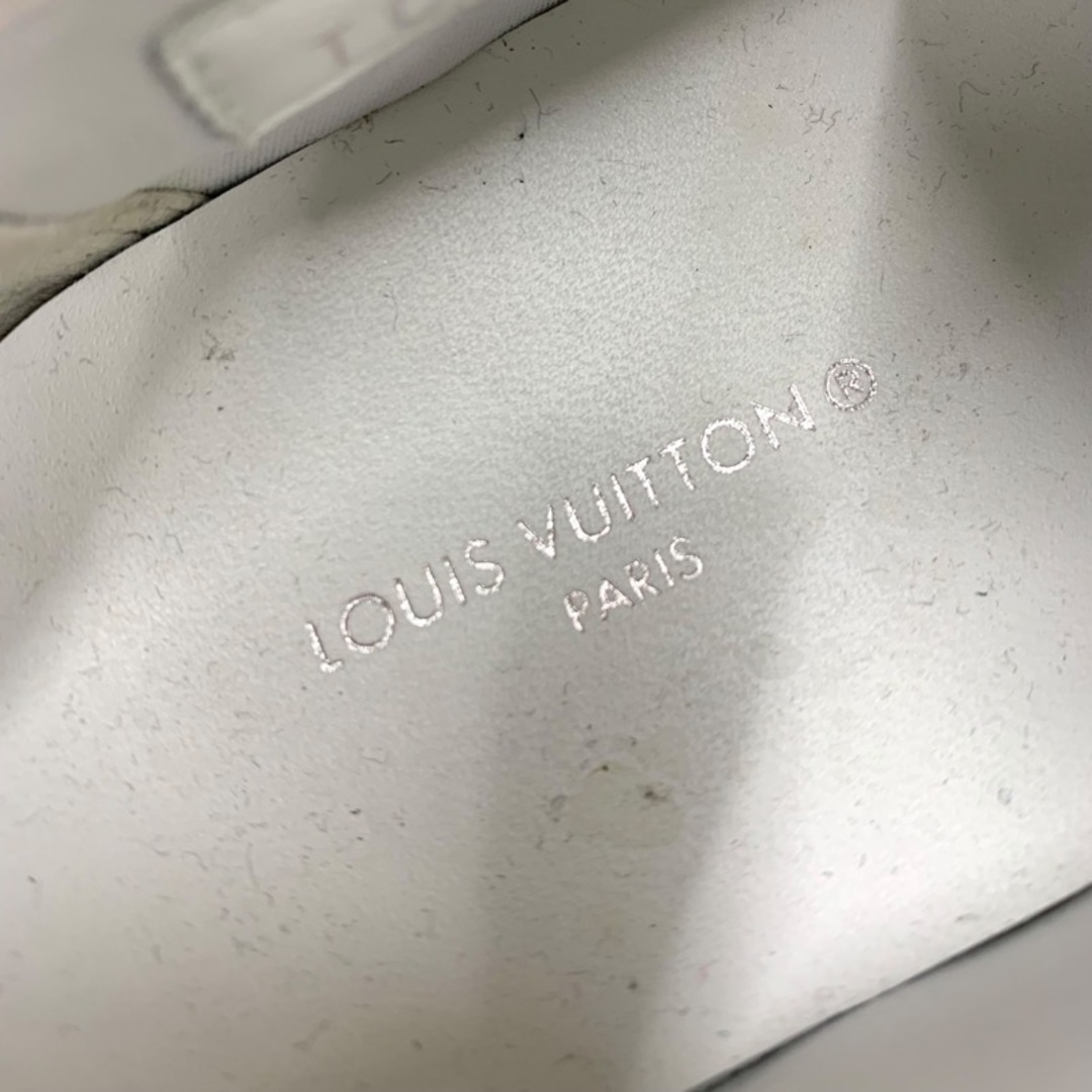 LOUIS VUITTON(ルイヴィトン)のルイヴィトン LOUIS VUITTON モノグラム スニーカー 靴 シューズ ロゴ キャンバス ホワイト ブルー レディースの靴/シューズ(スニーカー)の商品写真