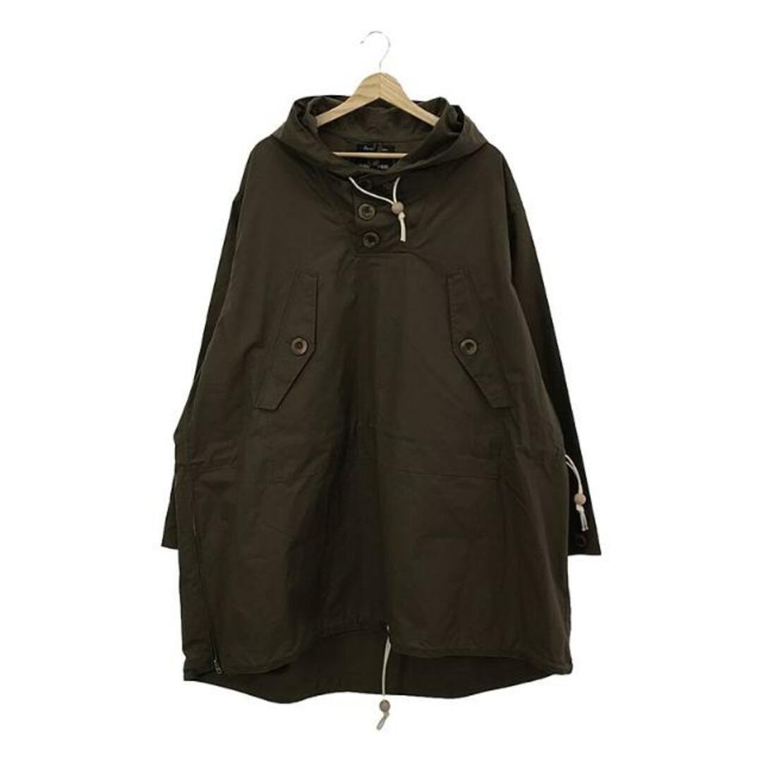 Nigel Cabourn(ナイジェルケーボン)の【新品】  ​NIGEL CABOURN / ナイジェルケーボン | × Liam Gallagher リアムギャラガーコラボ LONG SMOCK ベンタイルコットン ロングスモック パーカー | 48 | カーキ | メンズ メンズのジャケット/アウター(その他)の商品写真