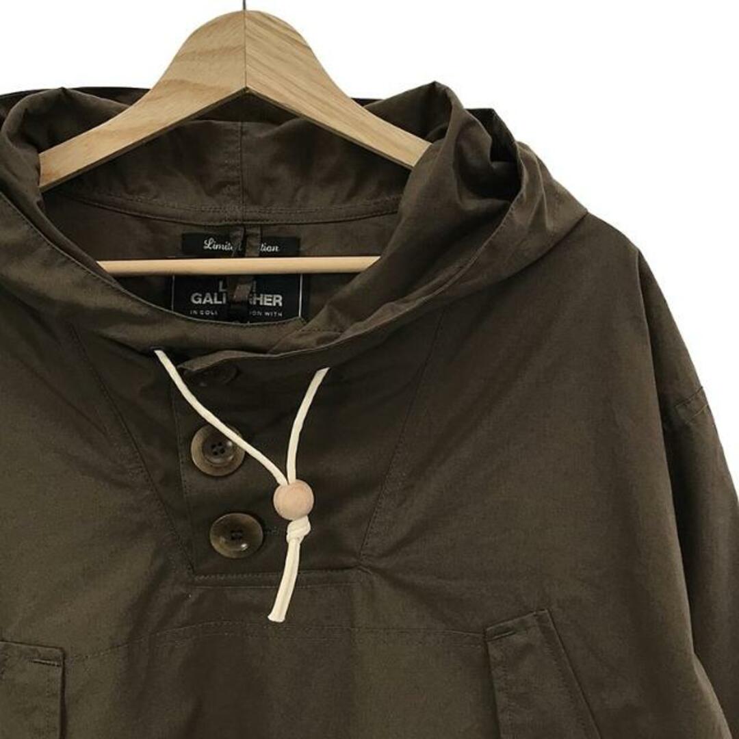 Nigel Cabourn(ナイジェルケーボン)の【新品】  ​NIGEL CABOURN / ナイジェルケーボン | × Liam Gallagher リアムギャラガーコラボ LONG SMOCK ベンタイルコットン ロングスモック パーカー | 48 | カーキ | メンズ メンズのジャケット/アウター(その他)の商品写真