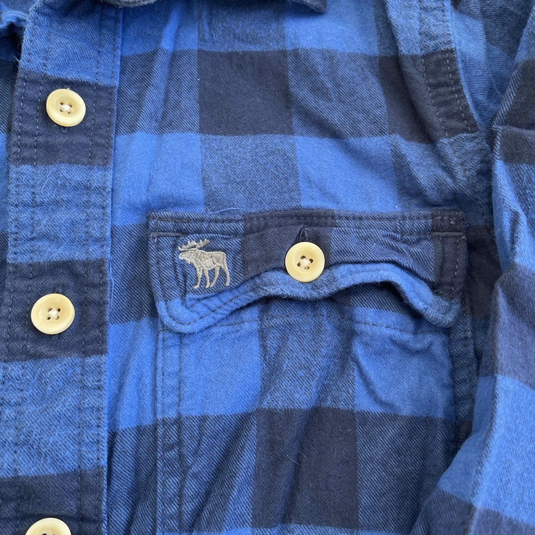 Abercrombie&Fitch(アバクロンビーアンドフィッチ)のAbercrombie メンズ　ネルシャツ メンズのトップス(シャツ)の商品写真