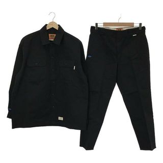 ディッキーズ(Dickies)の【美品】  Dickies / ディッキーズ | × UNION ユニオンコラボ バックプリント パッチ カバーオールジャケット / カットオフ ワークパンツ セットアップ | 2 | ブラック | メンズ(その他)