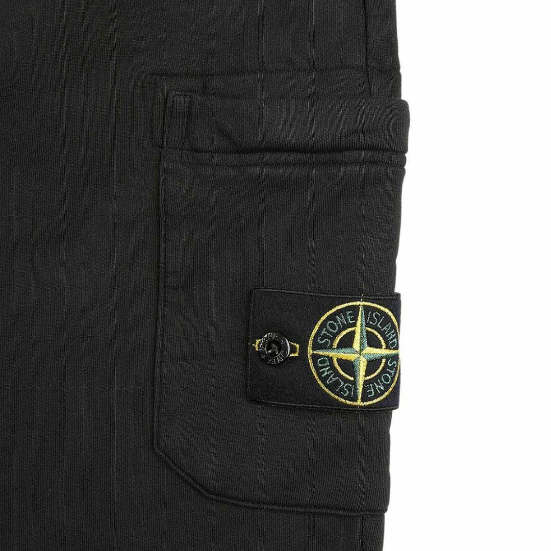 STONE ISLAND(ストーンアイランド)の送料無料 12 STONE ISLAND ストーンアイランド 801564451 A0029 ブラック スウェットパンツ size M メンズのパンツ(その他)の商品写真