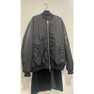 ラフシモンズ(RAF SIMONS)のRAF SIMONS 2 LAYER BOMBER(ダウンジャケット)