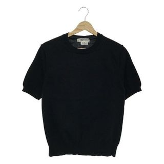 コムデギャルソンコムデギャルソン(COMME des GARCONS COMME des GARCONS)のCOMME des GARCONS COMME des GARCONS / コムコム | 2021SS | クルーネック ニット プルオーバー | M | ブラック | レディース(ニット/セーター)