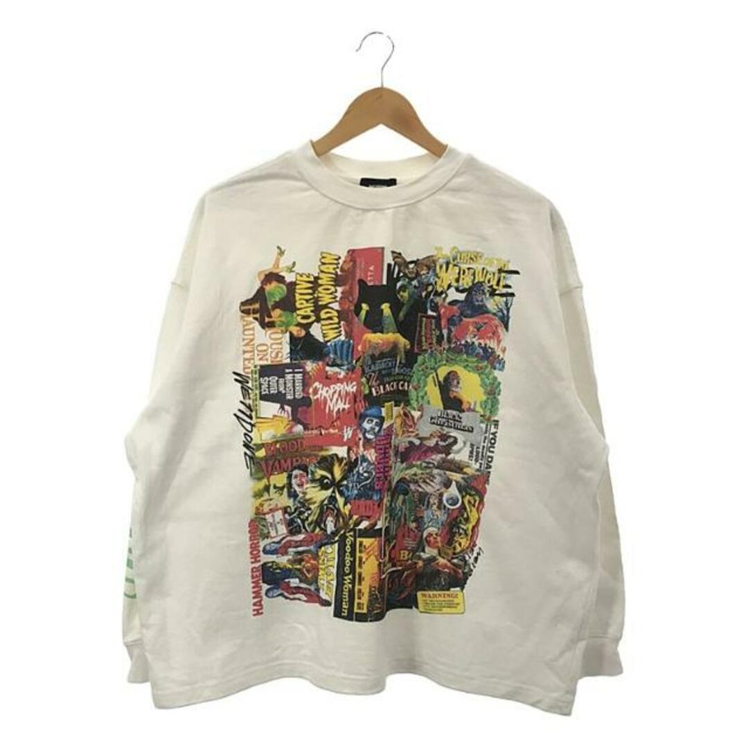 WE11DONE / ウェルダン | WHITE HORROR COLLAGE TOP / ホラー WE11DONE / ウェルダン | WHITE HORROR COLLAGE TOP / ホラー