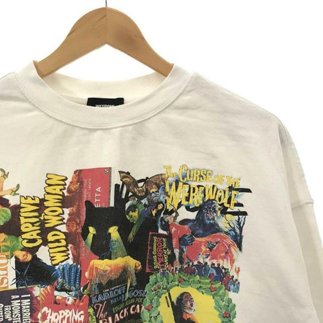 WE11DONE / ウェルダン | WHITE HORROR COLLAGE TOP / ホラー WE11DONE / ウェルダン | WHITE HORROR COLLAGE TOP / ホラー