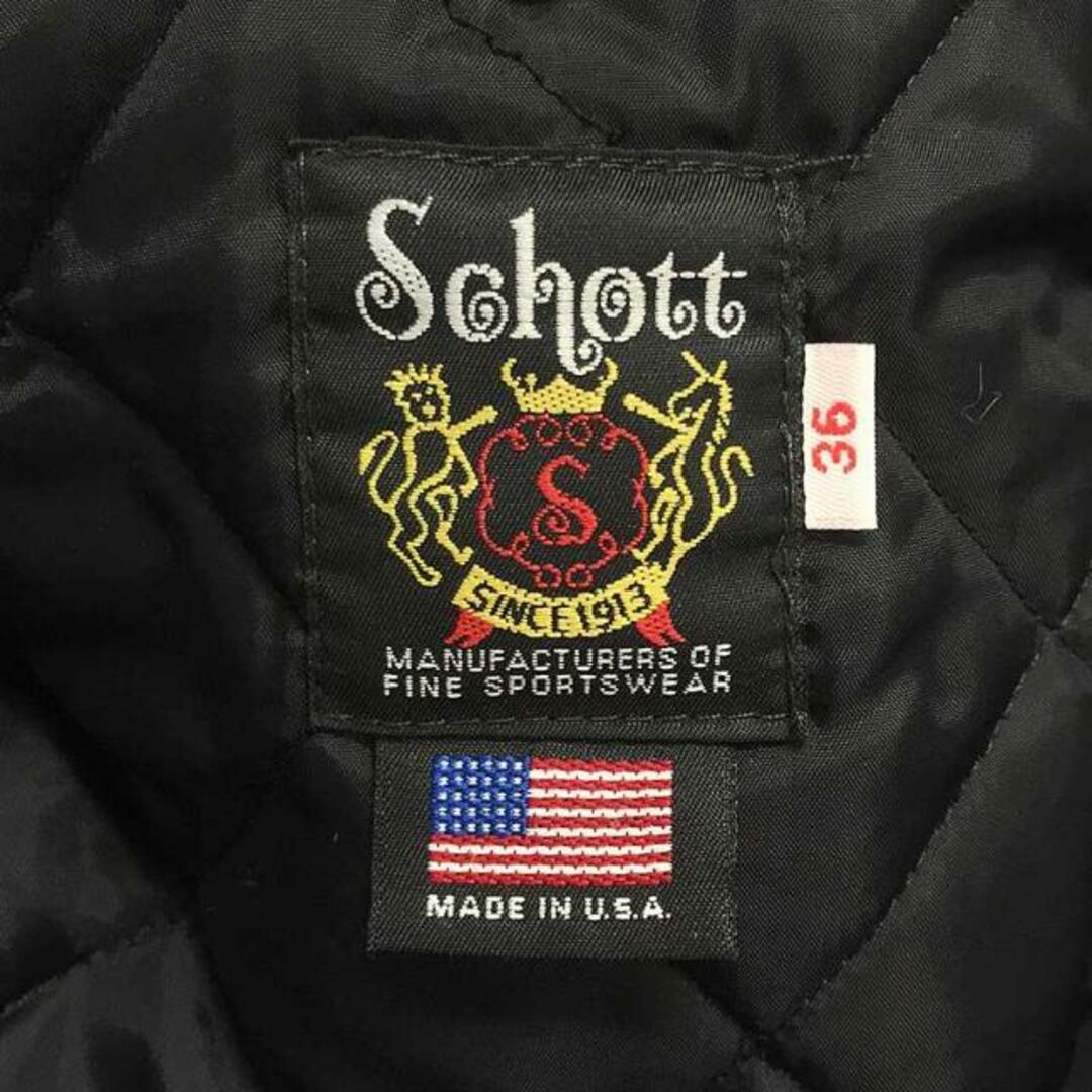 schott(ショット)の【美品】  SCHOTT / ショット | ONESTAR RIDERS / ワンスター ダブルライダース レザージャケット | 36 | ブラック | メンズ メンズのジャケット/アウター(その他)の商品写真