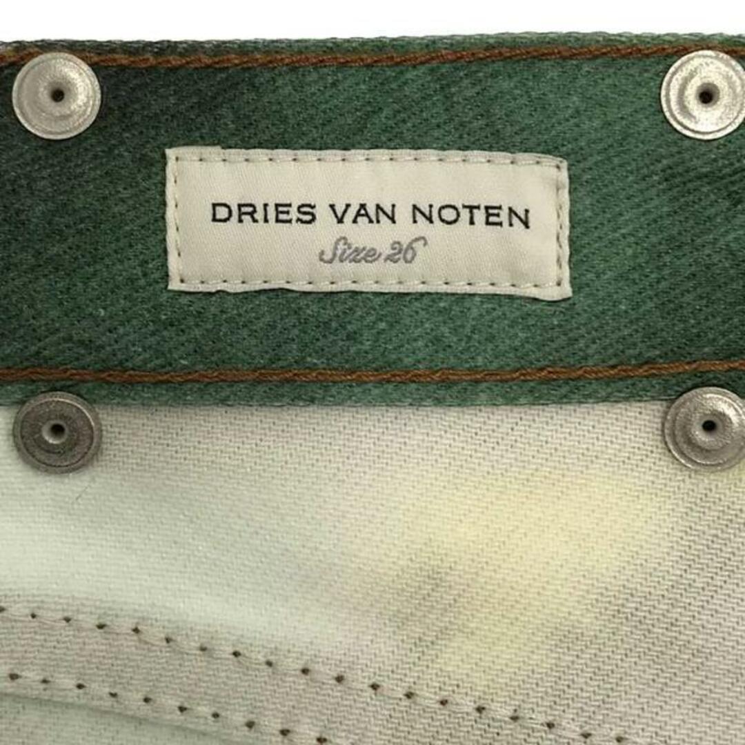 DRIES VAN NOTEN(ドリスヴァンノッテン)の【美品】  DRIES VAN NOTEN / ドリスヴァンノッテン | 2022SS | タイダイ染め ストレッチデニムパンツ | 26 | マルチカラー | レディース レディースのパンツ(その他)の商品写真