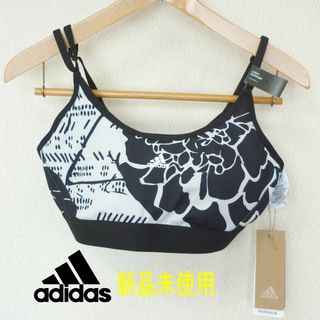 アディダス(adidas)の新品MD(バスト86～90)(C～Dカップ) アディダススポーツブラ (ヨガ)