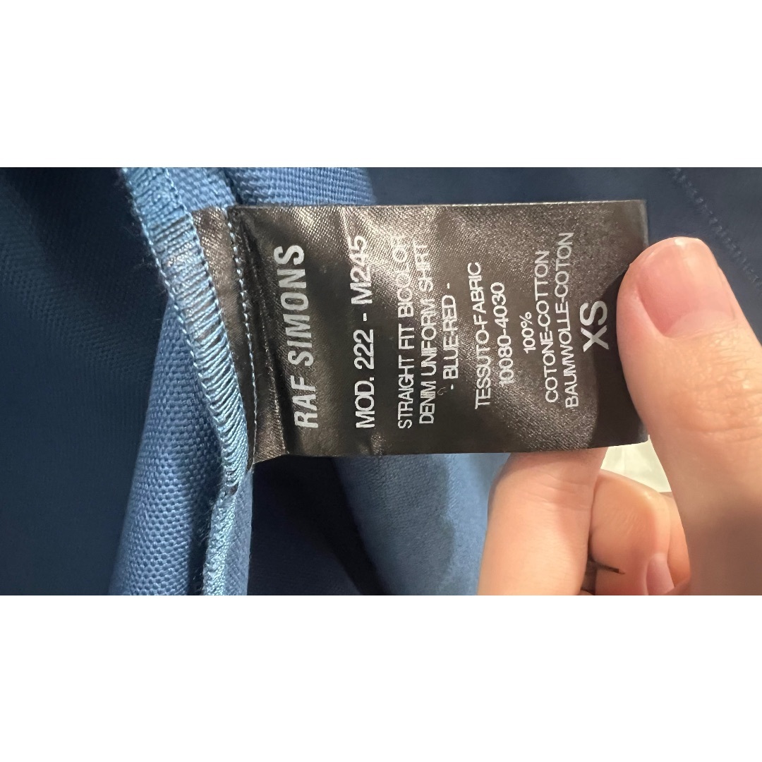 RAF SIMONS(ラフシモンズ)のRaf Simons Straight Fit Denim Uniform Sh メンズのトップス(シャツ)の商品写真