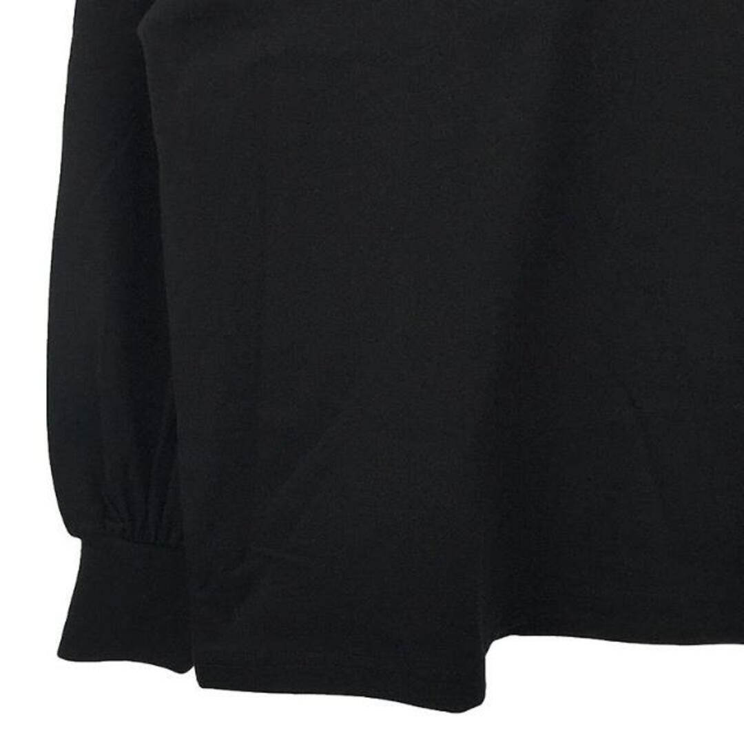 HYKE(ハイク)の【新品】  HYKE / ハイク | LONG-SLV TEE/BIG FIT Tシャツ | 1 | ブラック | レディース レディースのトップス(Tシャツ(長袖/七分))の商品写真