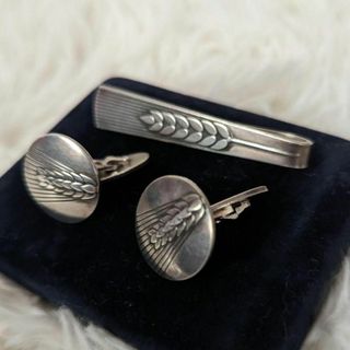 ジョージジェンセン(Georg Jensen)のジョージジェンセン　ネクタイピン　カフス　稲穂　925(ネクタイピン)