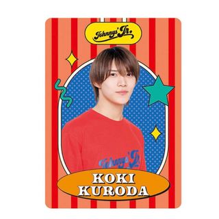 ジャニーズジュニア(ジャニーズJr.)の黒田光輝　プロカ　プロフィールカード(アイドルグッズ)