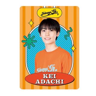 ジャニーズジュニア(ジャニーズJr.)の阿達慶　プロカ　プロフィールカード(アイドルグッズ)