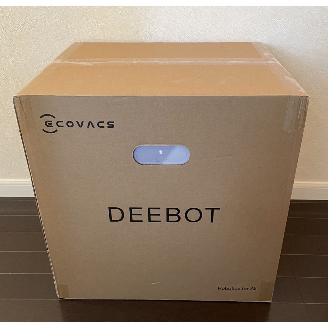 ECOVACS(エコバックス)の新品 エコバックス ロボット掃除機 DEEBOT T9+ スマホ/家電/カメラの生活家電(掃除機)の商品写真