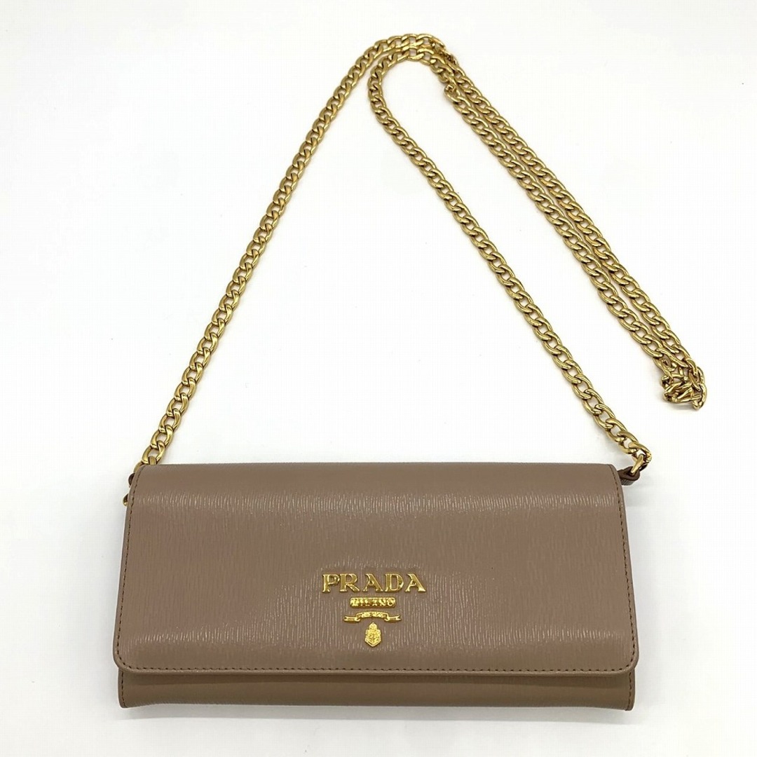 PRADA - PRADA チェーンウォレット チェーンショルダーバッグ 長 PRADA - PRADA チェーンウォレット チェーンショルダーバッグ 長