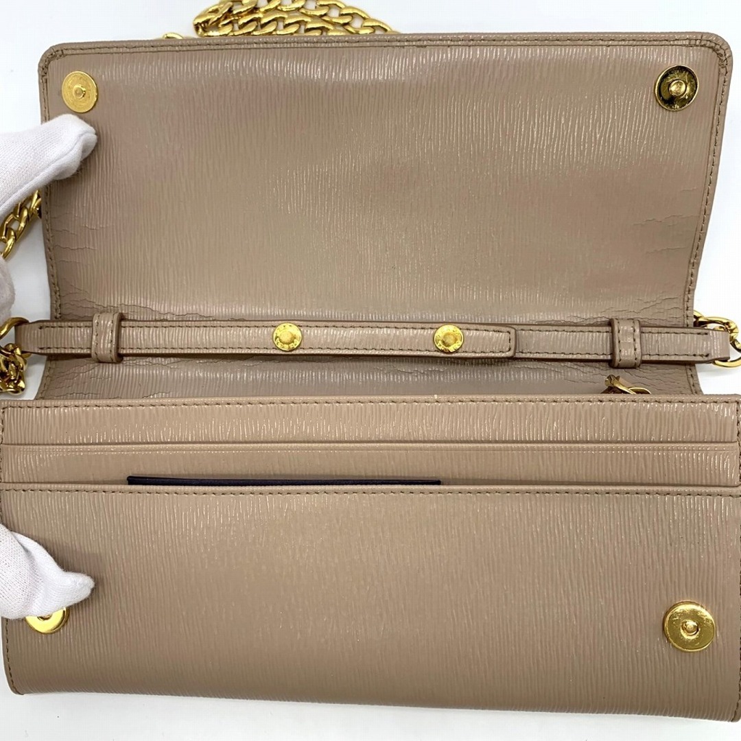 PRADA - PRADA チェーンウォレット チェーンショルダーバッグ 長 PRADA - PRADA チェーンウォレット チェーンショルダーバッグ 長