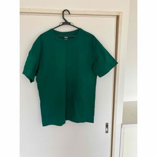 ユニクロ(UNIQLO)のUNIQLO U Tシャツ グリーン(Tシャツ/カットソー(半袖/袖なし))