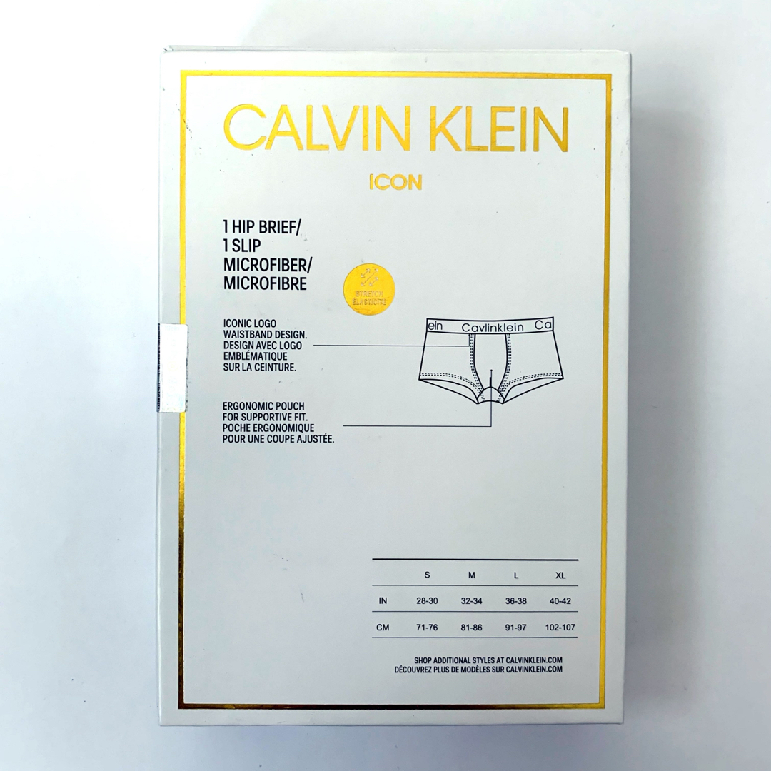 Calvin Klein(カルバンクライン)のCalvin Klein ボクサーパンツ ICON Mサイズ 3枚セット メンズのアンダーウェア(ボクサーパンツ)の商品写真