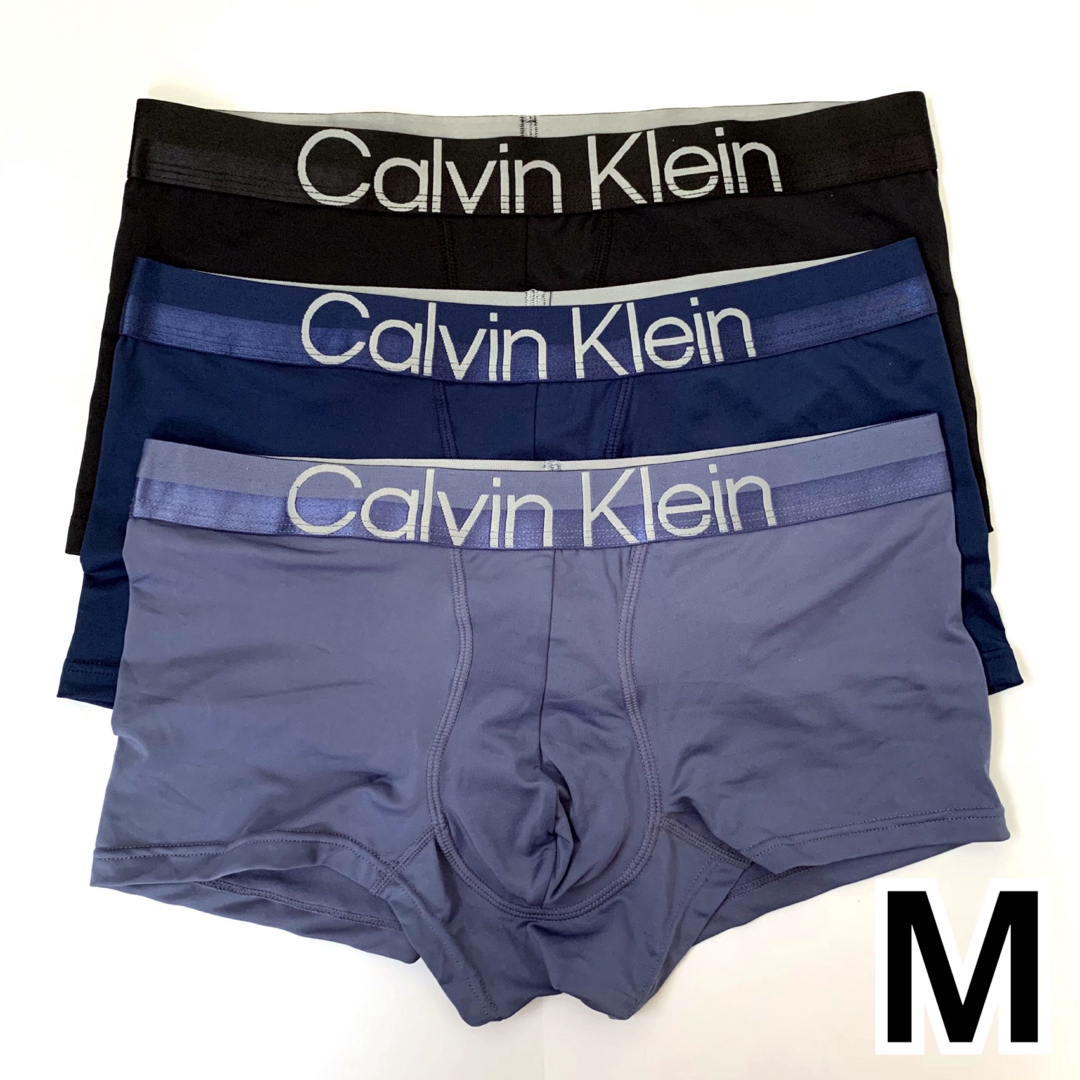 Calvin Klein(カルバンクライン)のCalvin Klein ボクサーパンツ ICON Mサイズ 3枚セット メンズのアンダーウェア(ボクサーパンツ)の商品写真