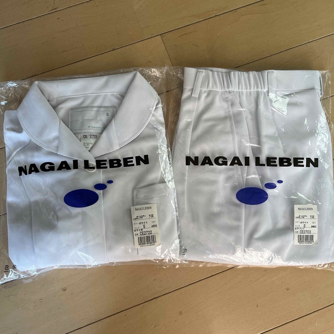 NAGAILEBEN(ナガイレーベン)のナガイレーベン 白衣上下セット Sサイズ レディースのレディース その他(その他)の商品写真