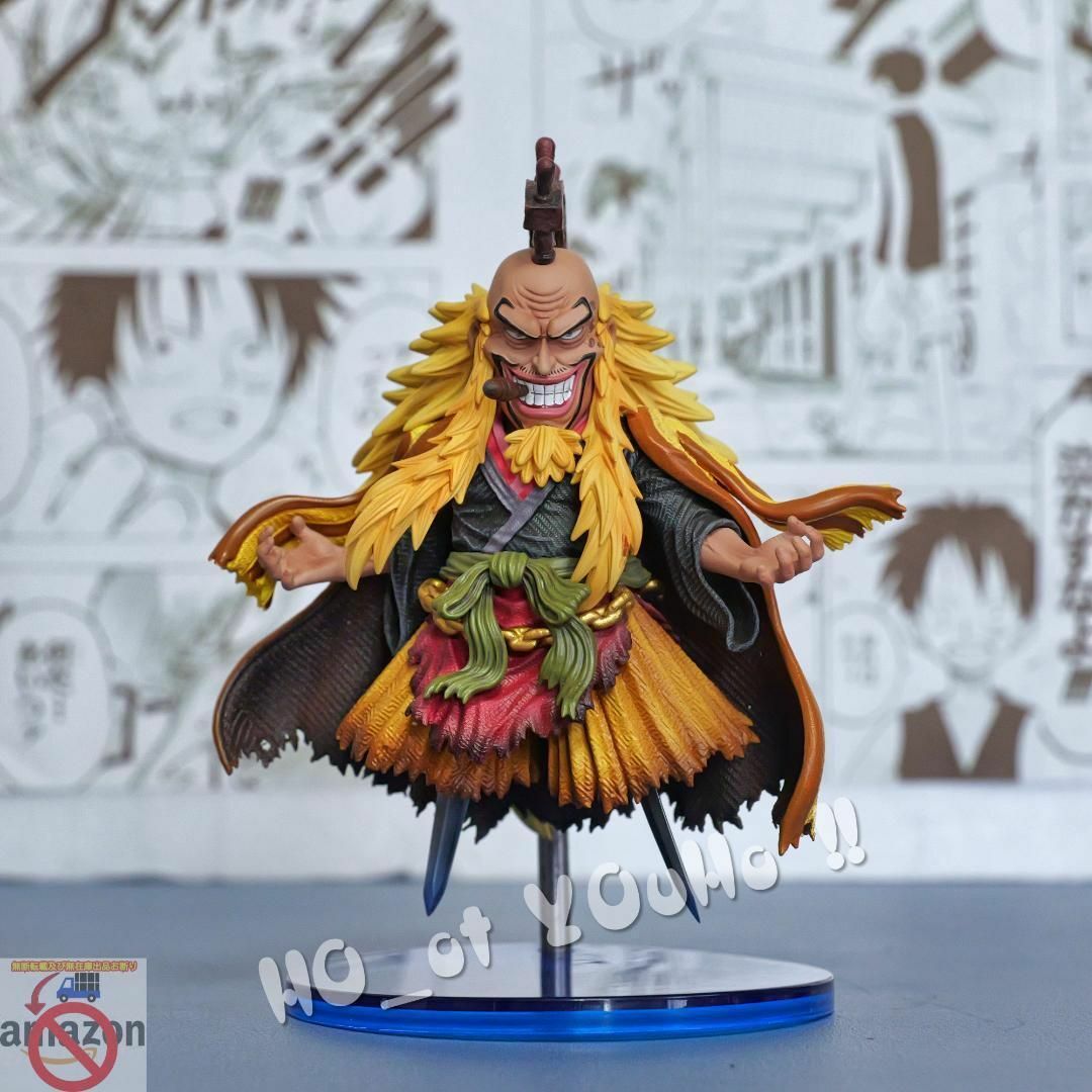 ワンピース フィギュア 金獅子の シキの通販 by HO_ot 呦吼!の ワンピース フィギュア 金獅子の シキの通販 by HO_ot 呦吼!の