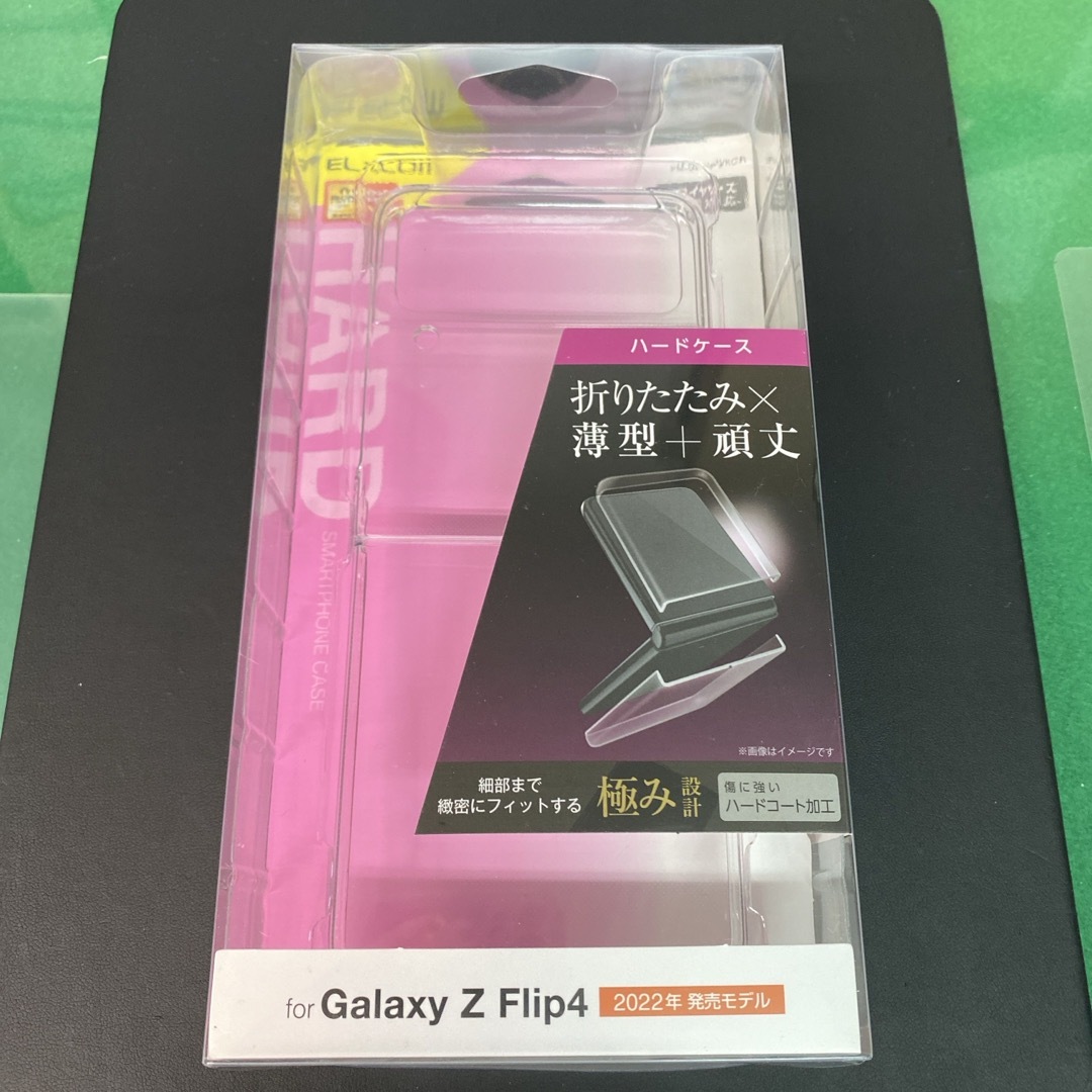 ELECOM(エレコム)のELECOM Galaxy Z Flip4 ハードケース 極み PM-G225P スマホ/家電/カメラのスマホアクセサリー(モバイルケース/カバー)の商品写真