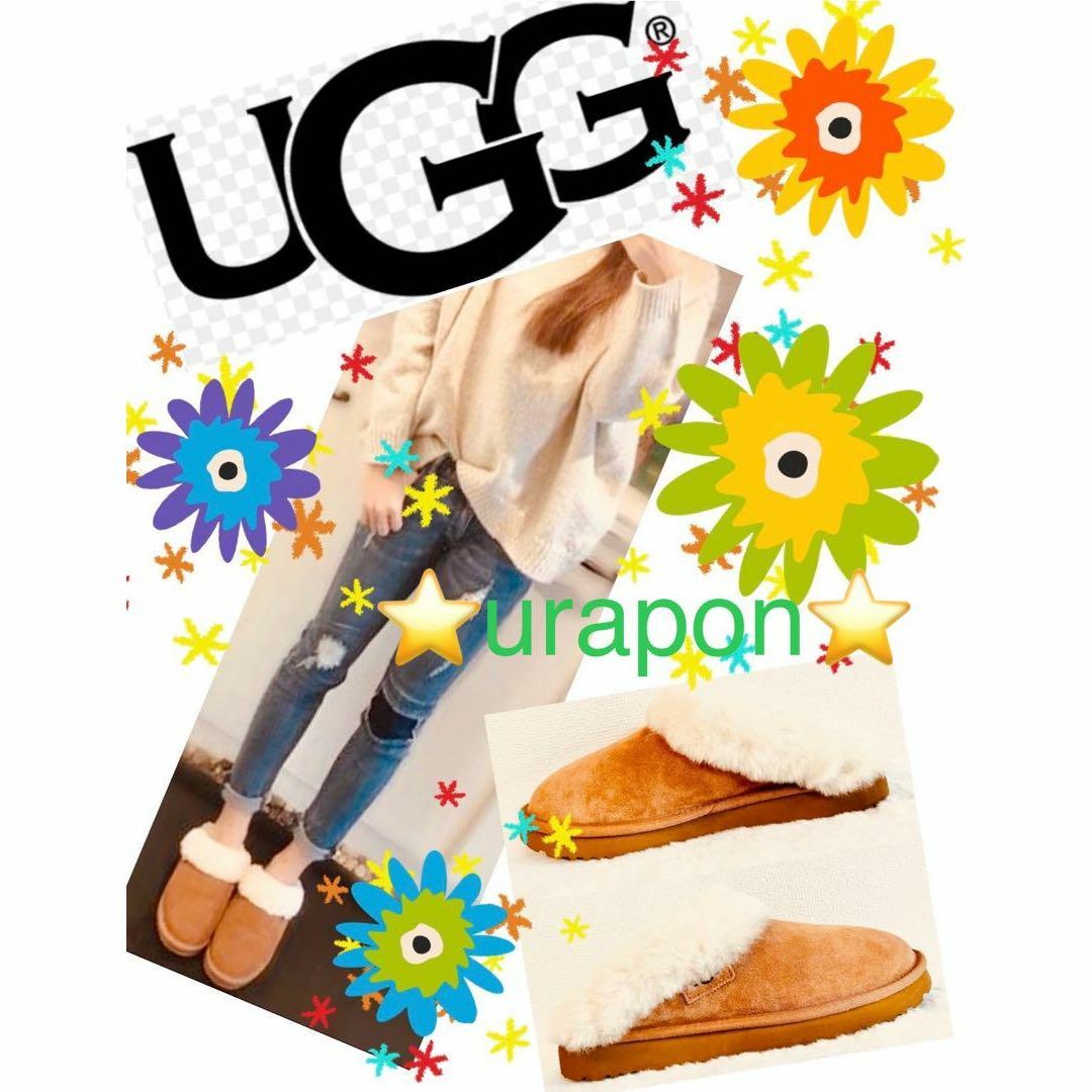 UGG(アグ)の入手困難✨展示品✨25⇒24靴下～25✨UGG✨Cluggette クラゲット レディースの靴/シューズ(サンダル)の商品写真