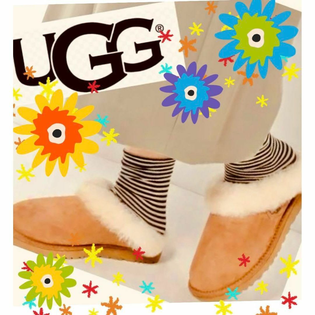 UGG(アグ)の入手困難✨展示品✨25⇒24靴下～25✨UGG✨Cluggette クラゲット レディースの靴/シューズ(サンダル)の商品写真