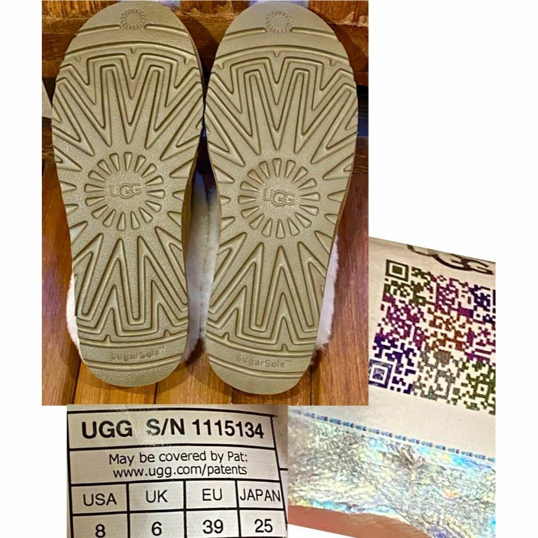 UGG(アグ)の入手困難✨展示品✨25⇒24靴下～25✨UGG✨Cluggette クラゲット レディースの靴/シューズ(サンダル)の商品写真