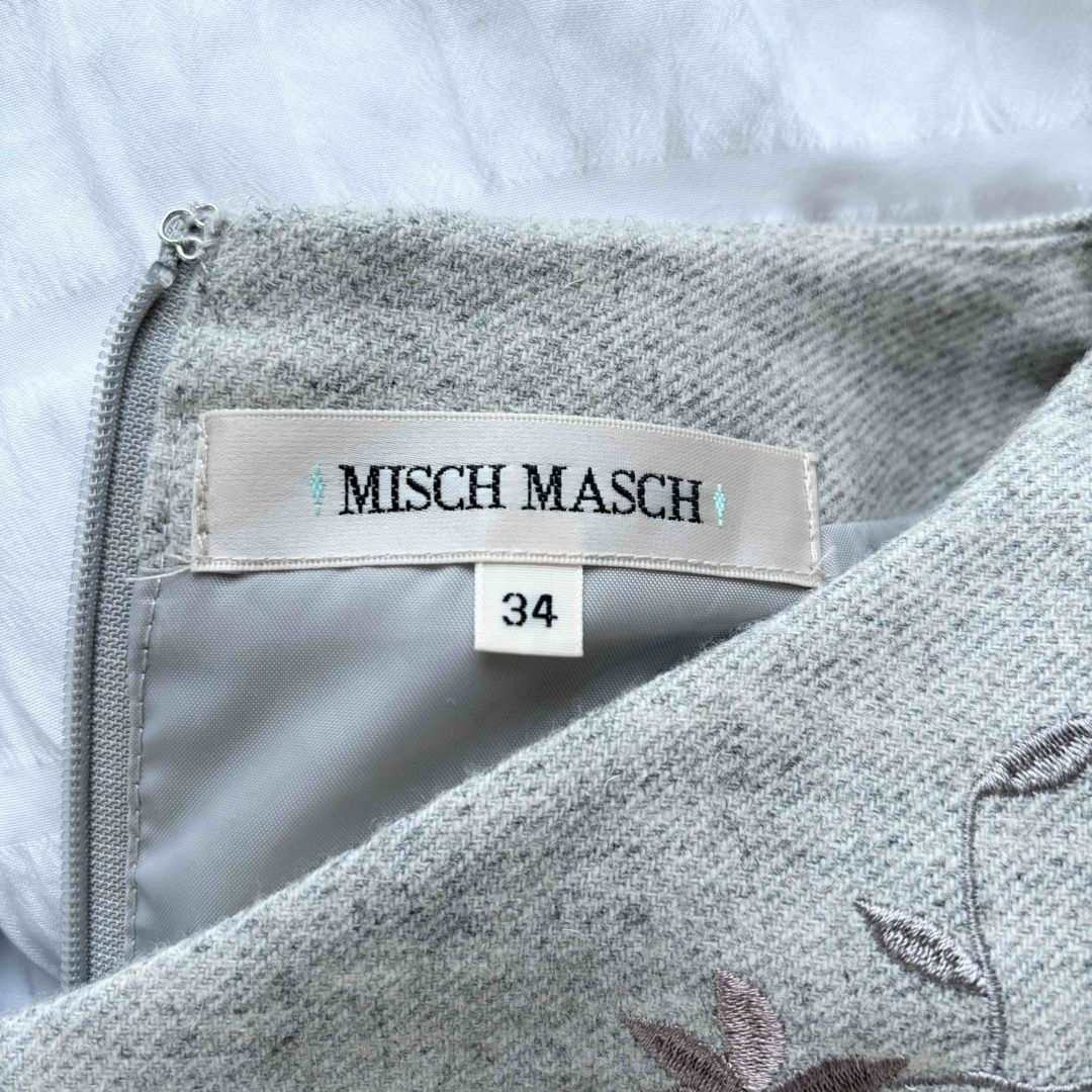 MISCH MASCH(ミッシュマッシュ)のMISCH MASCH 刺繍入りワンピース レディースのワンピース(ひざ丈ワンピース)の商品写真