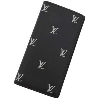 ルイヴィトン(LOUIS VUITTON)のルイヴィトン 長財布 モノグラム・LV ブラゾン ポルトフォイユ・ブラザ NM M83190 財布 ブラック 黒(ベルト)