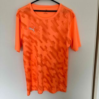 プーマ(PUMA)のプーマ　スポーツ用Tシャツ　オレンジ(ウェア)