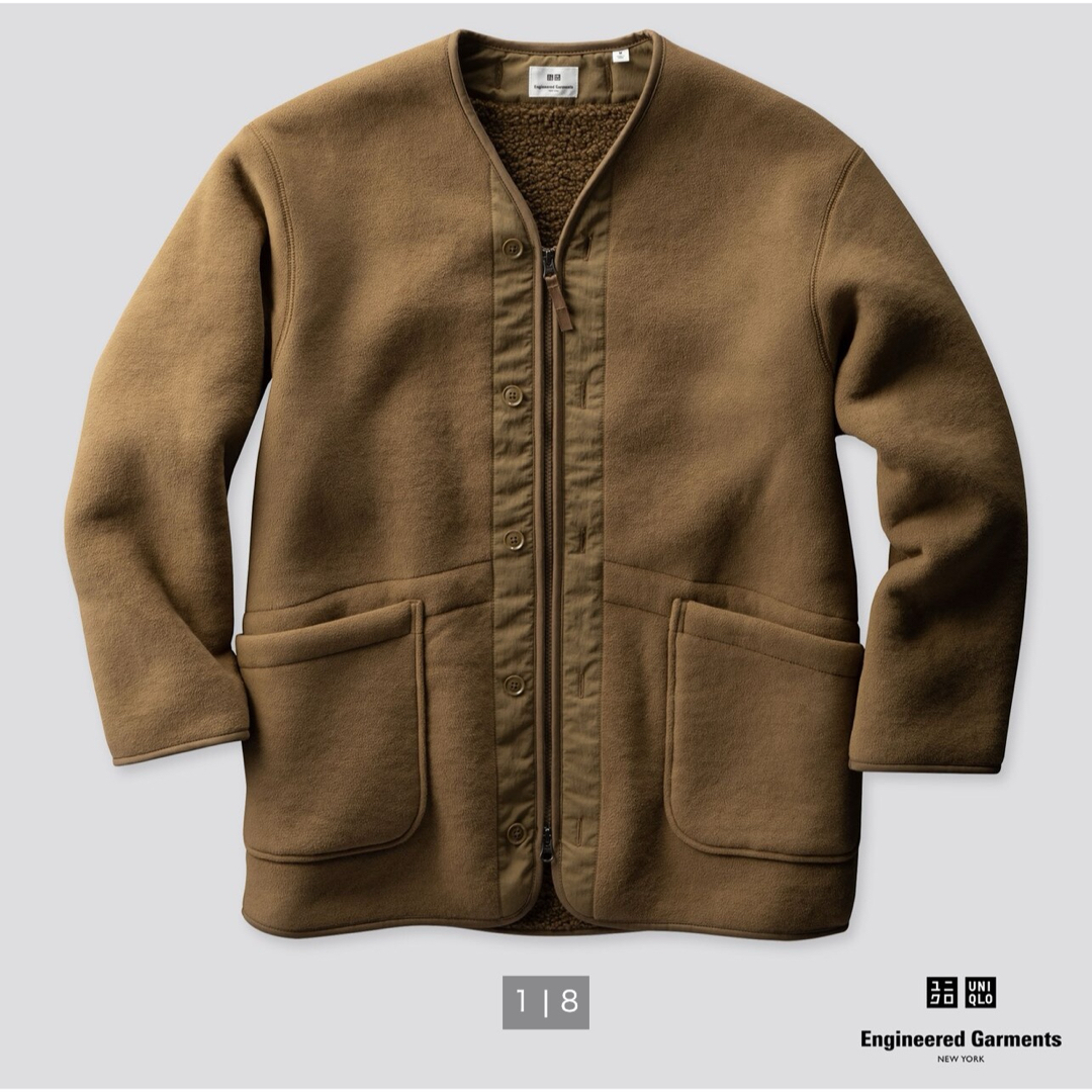 UNIQLO(ユニクロ)のUNIQLO×Engineered Garmentsコート メンズのジャケット/アウター(ノーカラージャケット)の商品写真