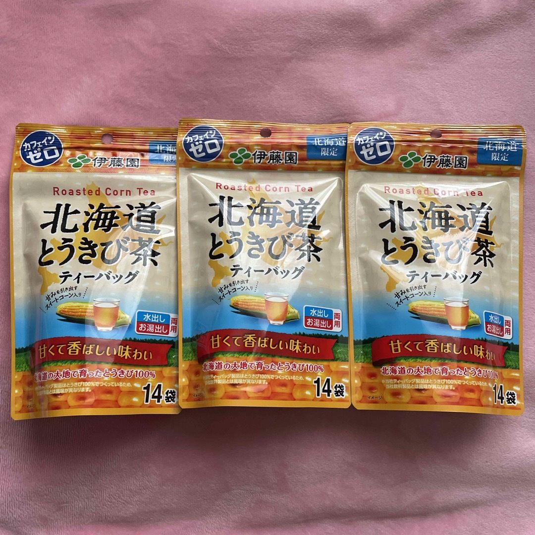 伊藤園(イトウエン)の北海道　とうきび茶　コーン茶　ティーバッグ　お茶 食品/飲料/酒の飲料(茶)の商品写真