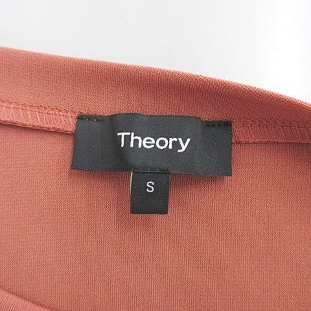 theory(セオリー)のセオリー theory カットソー プルオーバー 半袖 クルーネック ピンク S レディースのトップス(カットソー(半袖/袖なし))の商品写真
