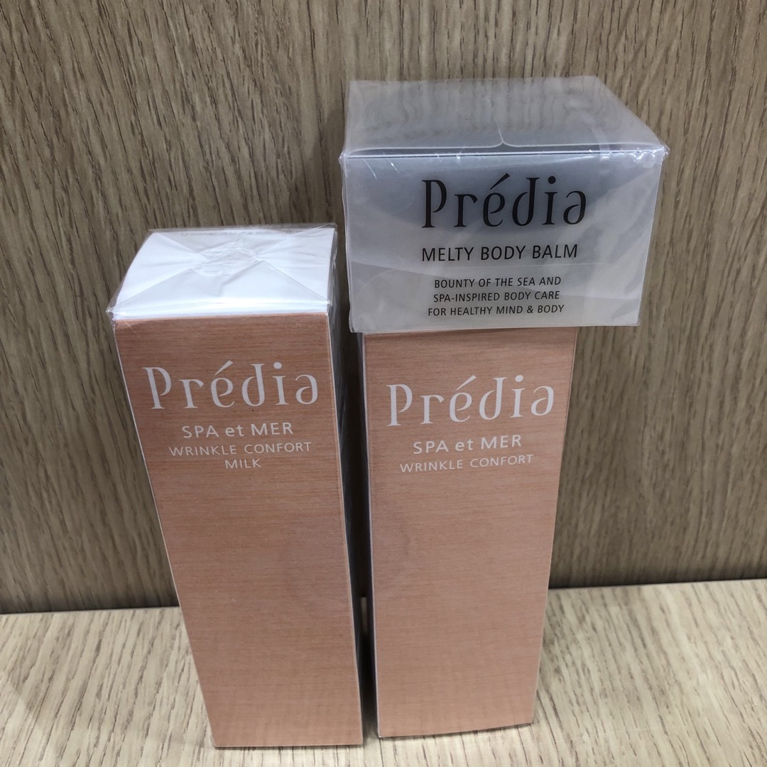 Predia(プレディア)の◆プレディア リンクル コンフォール 化粧水 乳液 セット おまけ付き コスメ/美容のスキンケア/基礎化粧品(化粧水/ローション)の商品写真