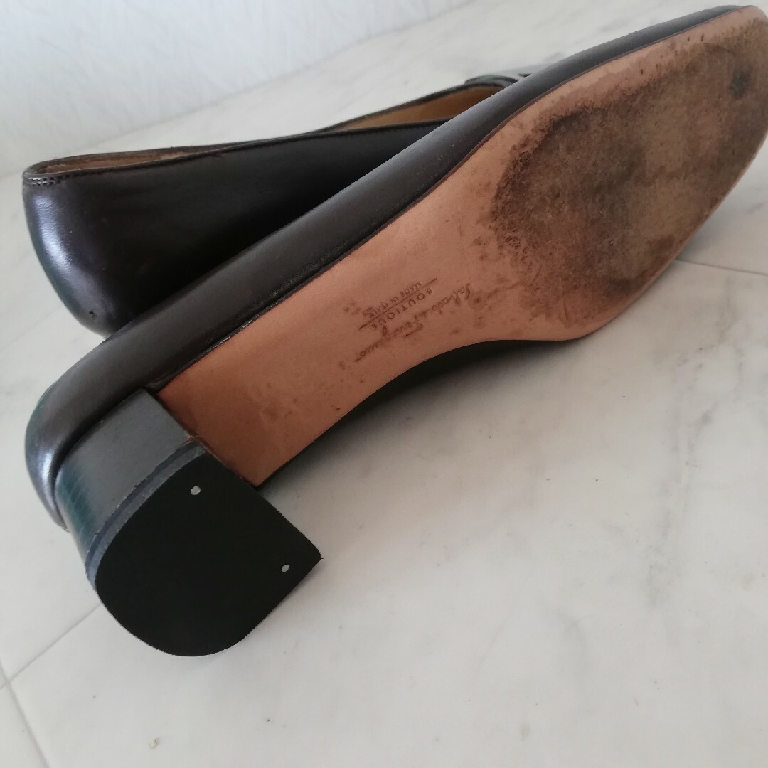Salvatore Ferragamo(サルヴァトーレフェラガモ)のサルヴァトーレフェラガモ Ferragamo 本革パンプス 3.5D レディースの靴/シューズ(ハイヒール/パンプス)の商品写真