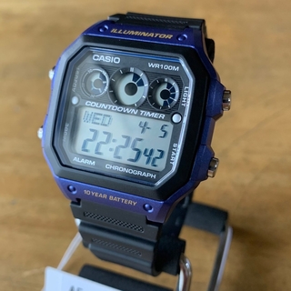 カシオ(CASIO)の【新品】カシオ CASIO スタンダード 腕時計 AE-1300WH-2A(腕時計(デジタル))