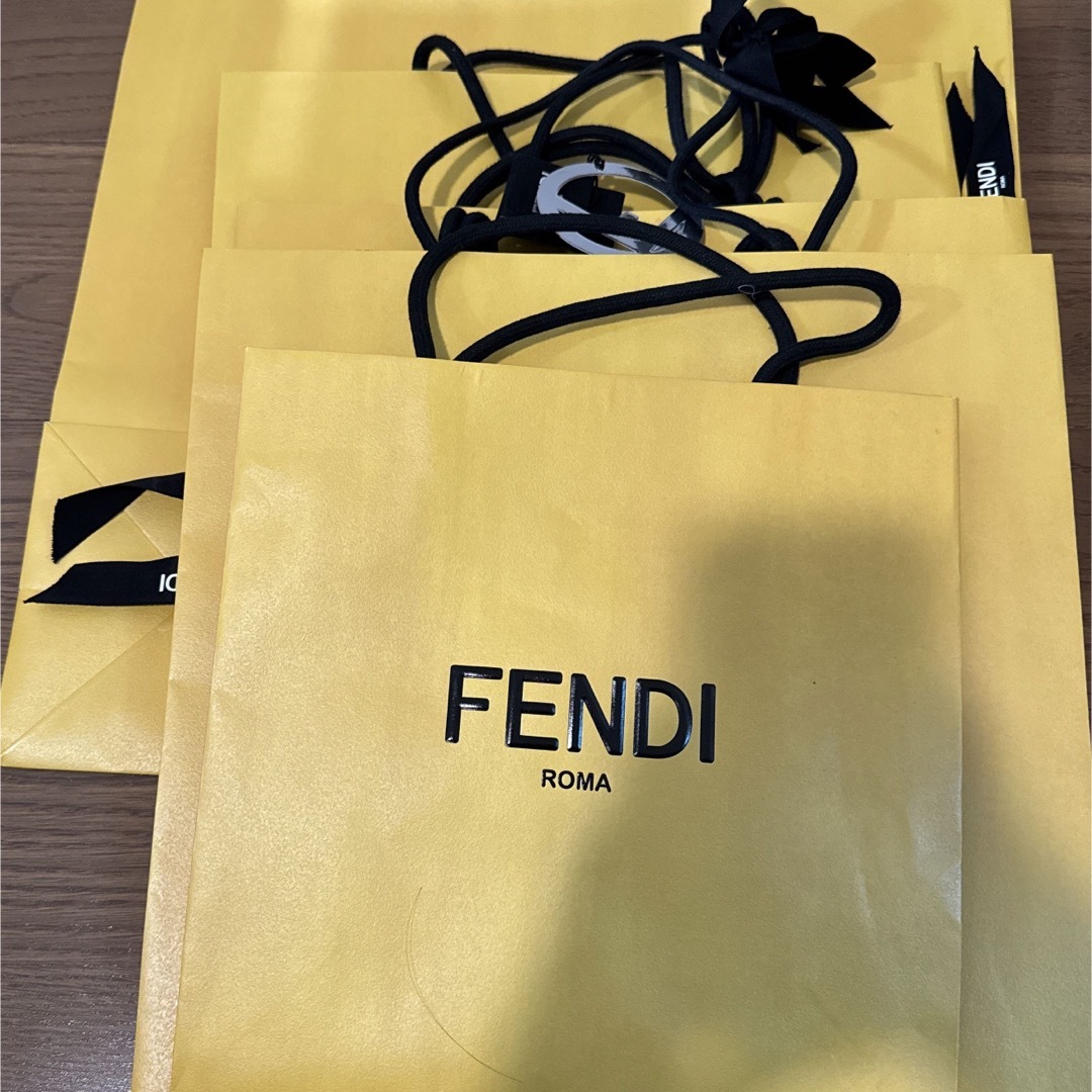 FENDI(フェンディ)のフェンディ紙袋ショッパーショップ袋6枚 レディースのバッグ(ショップ袋)の商品写真